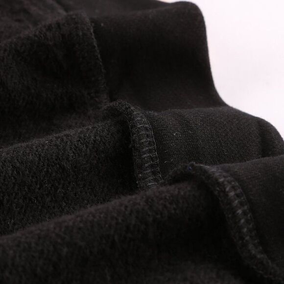 Hoodie Sweater Sweatshirt pink cotton color block quarter zip pullover - Picture 10 of 16